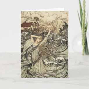 Undine av Arthur Rackham Kort