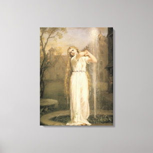Undine (av John William Waterhouse) Canvastryck