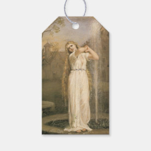 Undine (av John William Waterhouse) Presentetikett