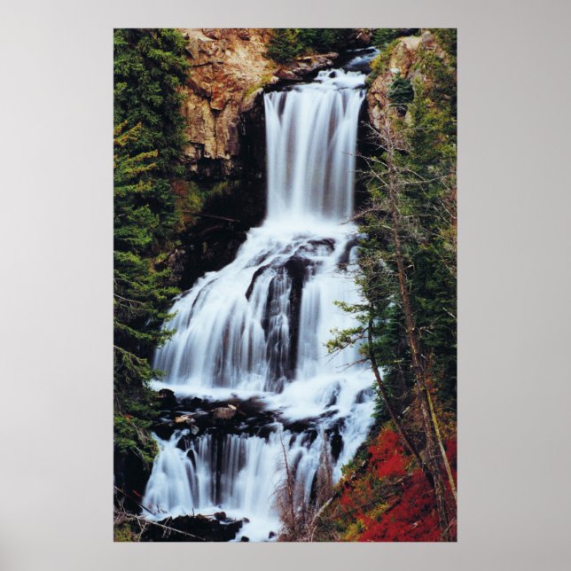Undine Falls, Yellowstone Poster (Framsidan)