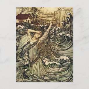 Undine-vykort Vykort