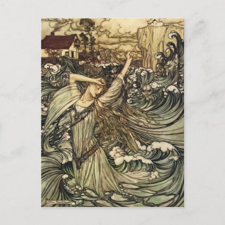 Undine-vykort Vykort
