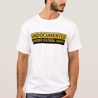 Undocumented gränsvakt tee shirt