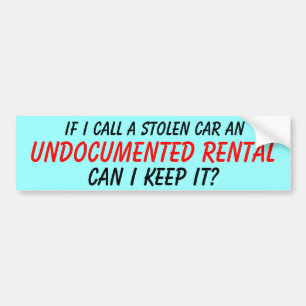 Undocumented hyra bildekal