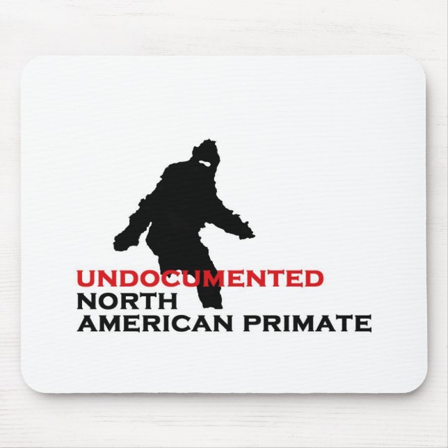 UNDOCUMENTED NORD - amerikanPRIMAT Mousepad Musmatta (Framsidan)