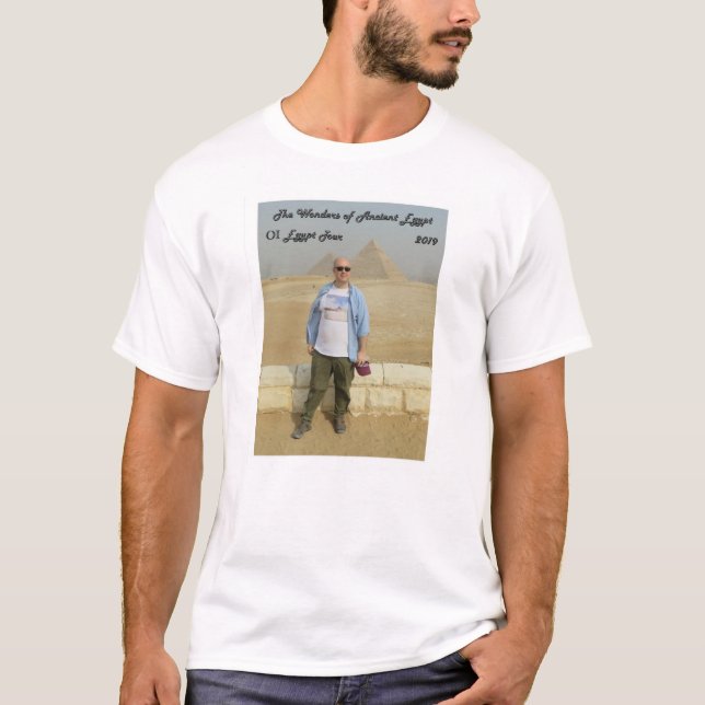 Undrar om antikens Egypten 2019 Tour T Shirt (Framsida)