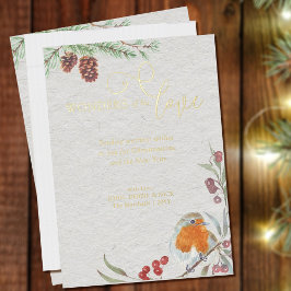 Undrar om hans Kärlek-jul Robin och Gräs Guld