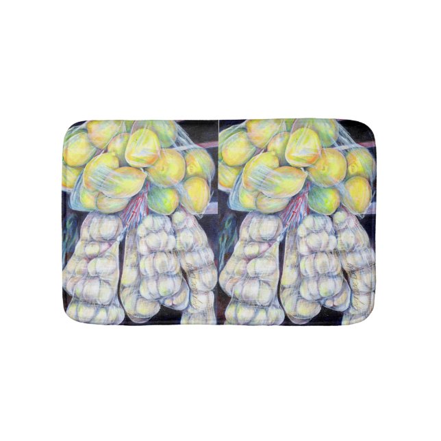 Undrarna på Blöt Markets, Singapore Badrumsmatta (Framsidan)