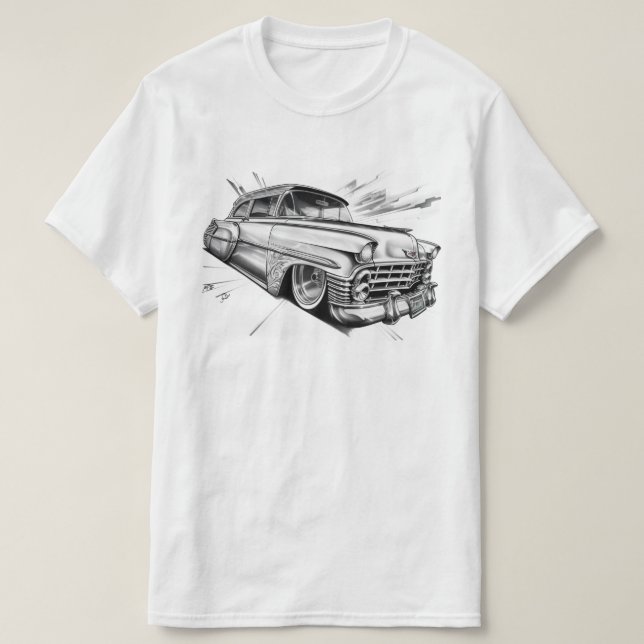 Undre bomben Bombay Airbrush Art T Shirt (Design framsida)