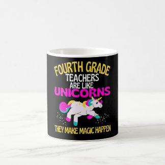 Undre Klass Unicorn-läraren är magisk, lärare Kaffemugg