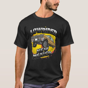 Undre New mexico. New mexico Flagga, Chicano Chol T Shirt