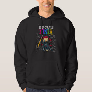 Unds andra boys i Klass Back to school Ninja Hoodie
