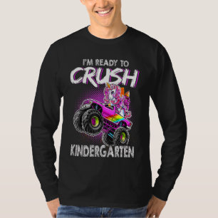 Unds Crush Kindergarten Dabbing Unicorn tillbaka t Shirt