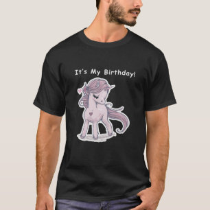 Unds Kids Unicorn Temaparty for Girls - dess mitt T Shirt