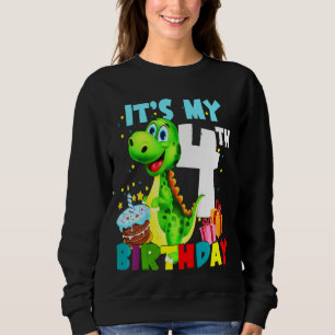 Unds min 4e födelsedagen Boys Lycklig 4 år gammal T Shirt