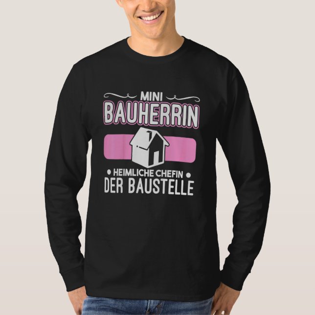 Unds Mini Builder Secret Chef Byggnadssätet T Shirt (Framsida)