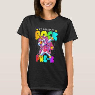 Unds Sten förK Dabbing Unicorn Girls tillbaka till T Shirt