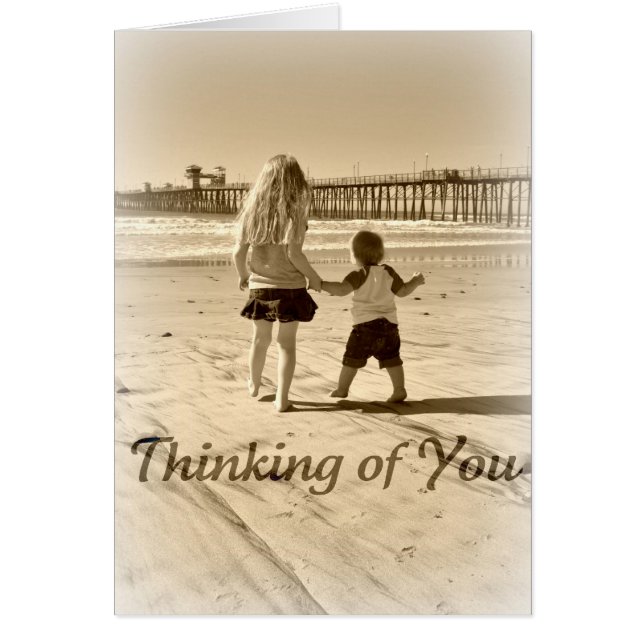 Unds tänkande hälsningskort (Framsidan)