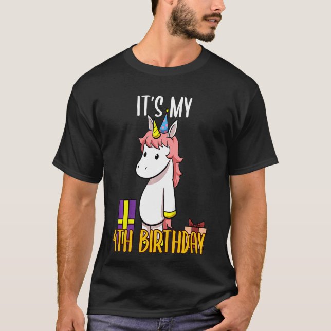 Unds Unicorn Magic Horse Girl Birthday I A T Shirt (Framsida)