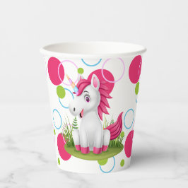 Unds Unicorn Rosa Birthday Message Papprare Kopp