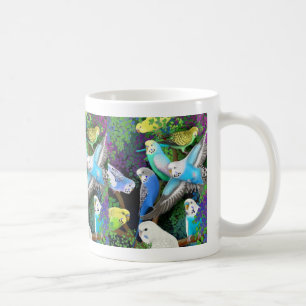 Undulat och Fernsmugg Kaffemugg