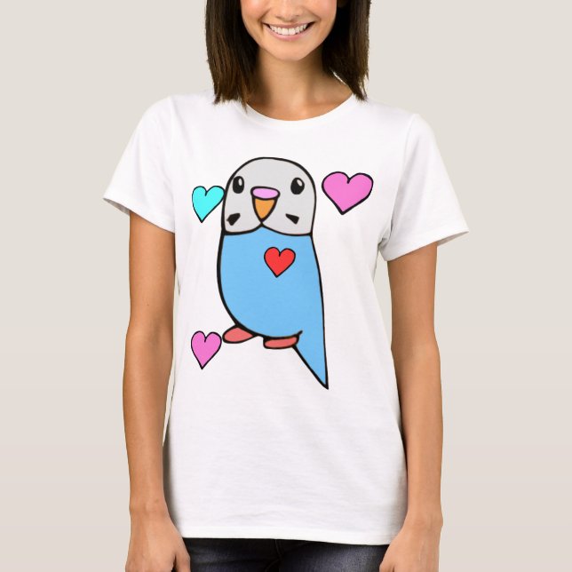 Undulatkittel Tee Shirt (Framsida)