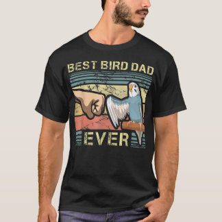Undulatpappa Fågelälskare Pappa Djurentusiast T Shirt