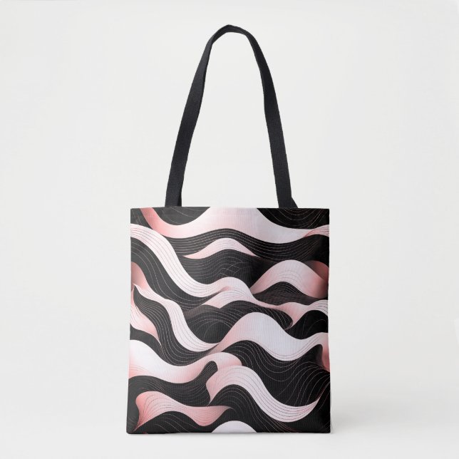 Undulera Elegance Tote Bag Tygkasse (Framsida)