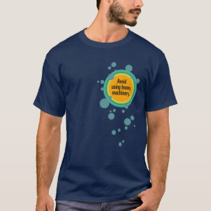 Undvik att använda tunga maskiner Radial Bubble Gf T Shirt