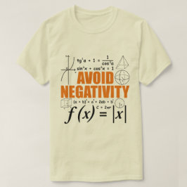 Undvik att undervisa i typografi med matematik t shirt
