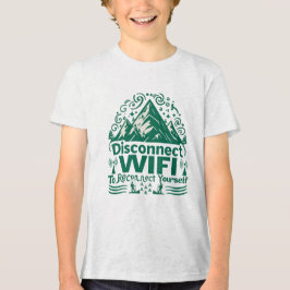 Undvik den digitala återkopplingen till naturen t shirt