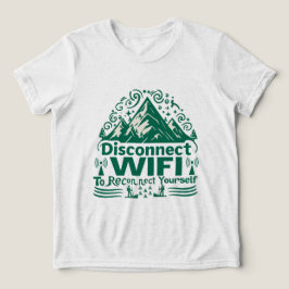 Undvik den digitala återkopplingen till naturen t shirt