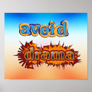 Undvik Drama Poster
