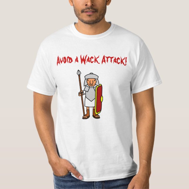 Undvik en Wackattack Tee Shirt (Framsida)