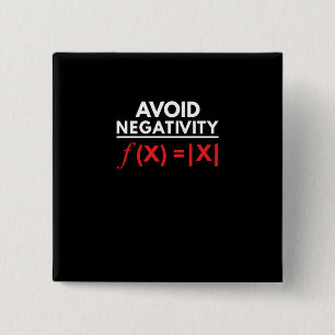 Undvik för Mathvitsar för Negativity rolig Algeb Knapp
