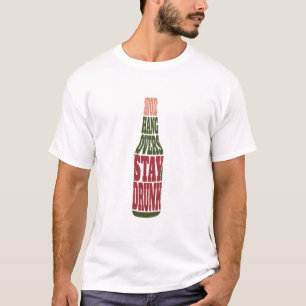 Undvik hangovers-kvarhållningsdiskar t shirt