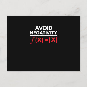 Undvik negativ aktivitet från nyttigt math Puns Ge Helg Vykort