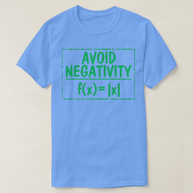 Undvik negativ aktivitet på Math Älskare 1 T Shirt (Design framsida)