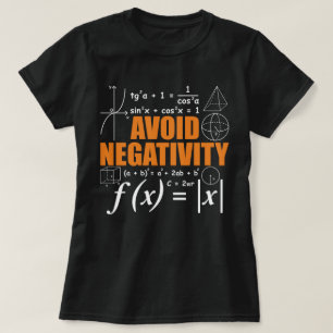 Undvik negativ påverkan på matematiklärare i matem t shirt