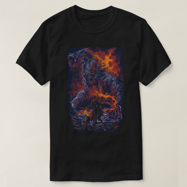 Undvika Beast T Shirt (Design framsida)