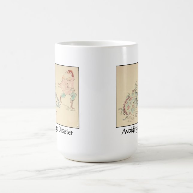 Undvika en katastrofmugg kaffemugg (Center)
