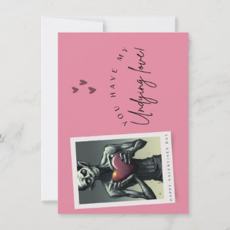 Undvika kortet kärlek valentines day julkort