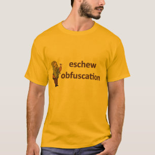 undvika obfuscation t shirt