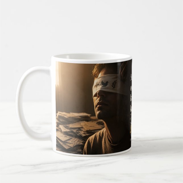 Undvikande Har Vikt Bokcitat Kaffemugg (Vänster)