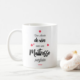 Une année de rêve avec maîtresse kaffemugg