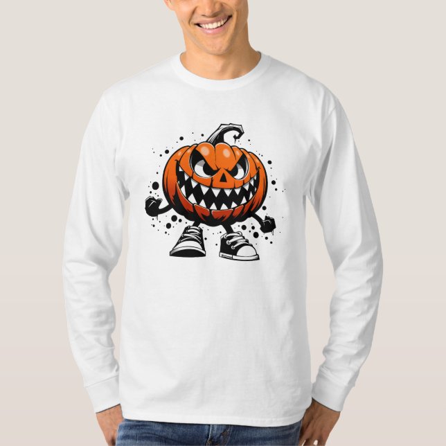 Une Citrouille prend vie T Shirt (Framsida)