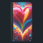 Une explosion de coeurs plånboksfodral för samsung galaxy s5<br><div class="desc">Une explosion de coeurs a été réalisée pour tous les amoureux,  amoureuses et en dessin numérique.</div>
