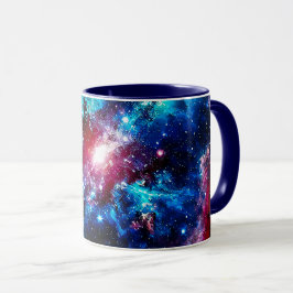 Une galaxie aux étoiles scintillantes. mugg
