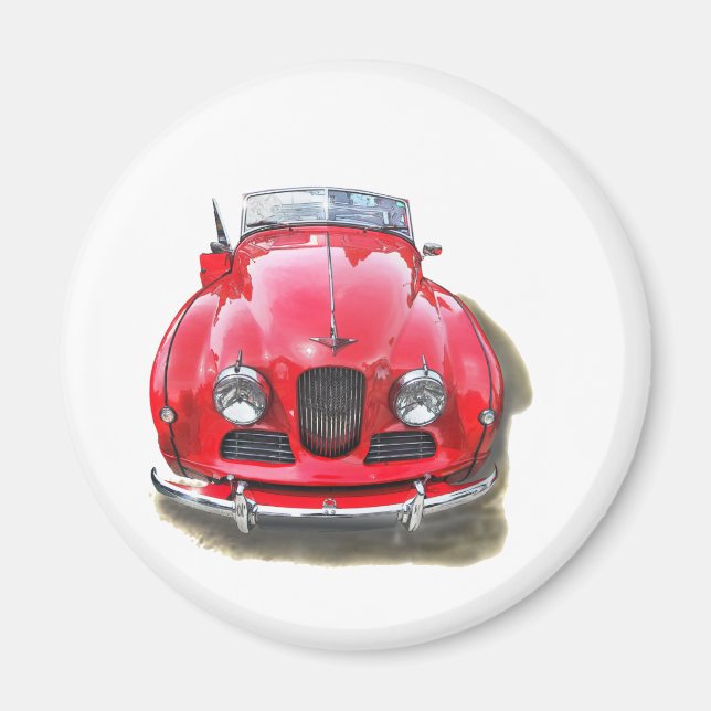 Une Jowett-Jupiter, voiture rare !!!! Magnet (Framsidan)