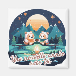 Une nouvelle année avec toi magnet